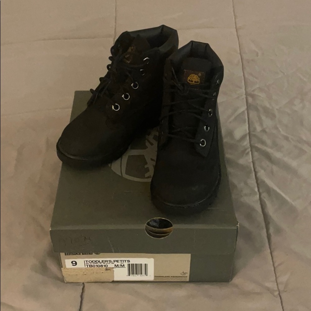 Black Timberland Boots